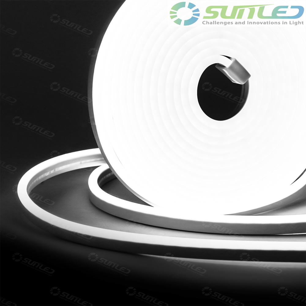 네온 LED바 5m롤 튜브 스트립 주광빛 12V 24V 면발광 줄조명 플렉시블 식빵등