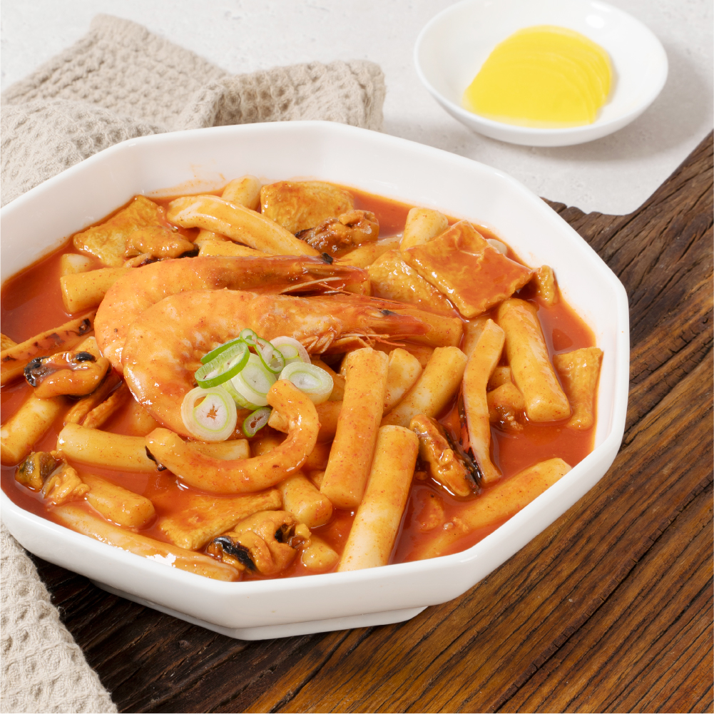 어부백서 해물떡볶이 5팩 보통맛/매운맛 - 상세 이미지 5