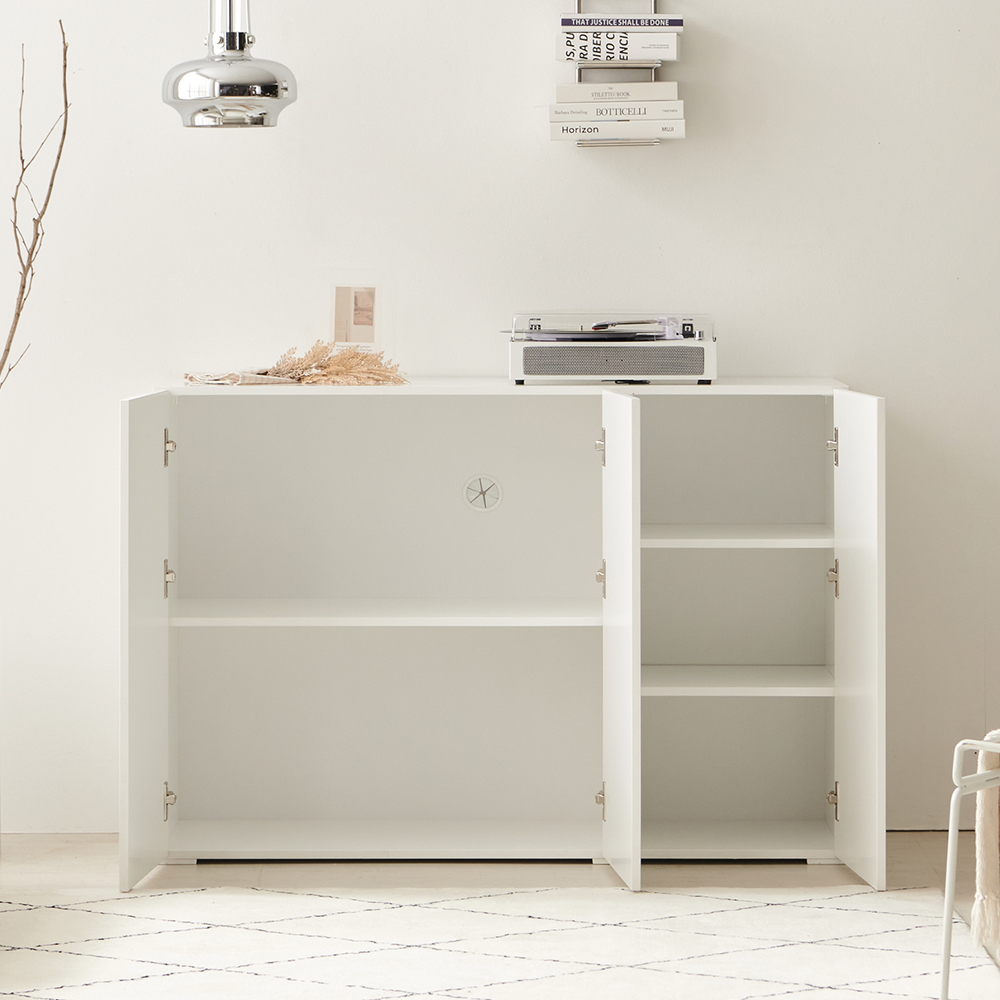 제니 높은 수납장 거실 안방 아파트 베란다 다용도실 작은 수납장 800형 핑크