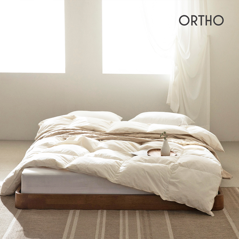 올쏘 진저 프라임 저상형 무헤드 원목 침대 프레임 매트리스 깔판 Q