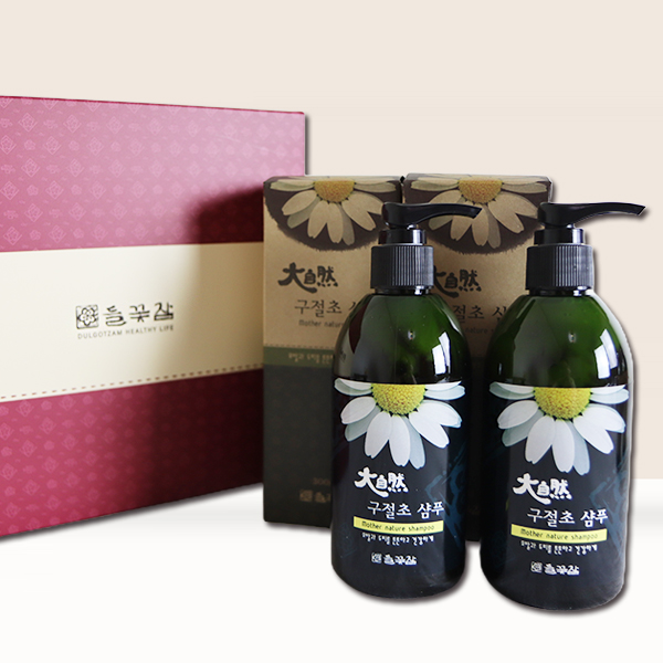 들꽃잠 샴푸 모근튼튼 순한 저자극 300ml, 2개 - 상품 이미지