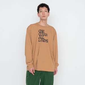 나나미카 24SS OOAL L/S Graphic Tee nanamica 착용 후기 | 사이즈/핏 총정리 - 상품 이미지 2