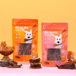 츄잇 허니육포 2+2 강아지 육포 닭가슴살 오리 수제간식 50g 솔직 후기 | 실제 사용자 리뷰 총정리 - 상품 이미지 2