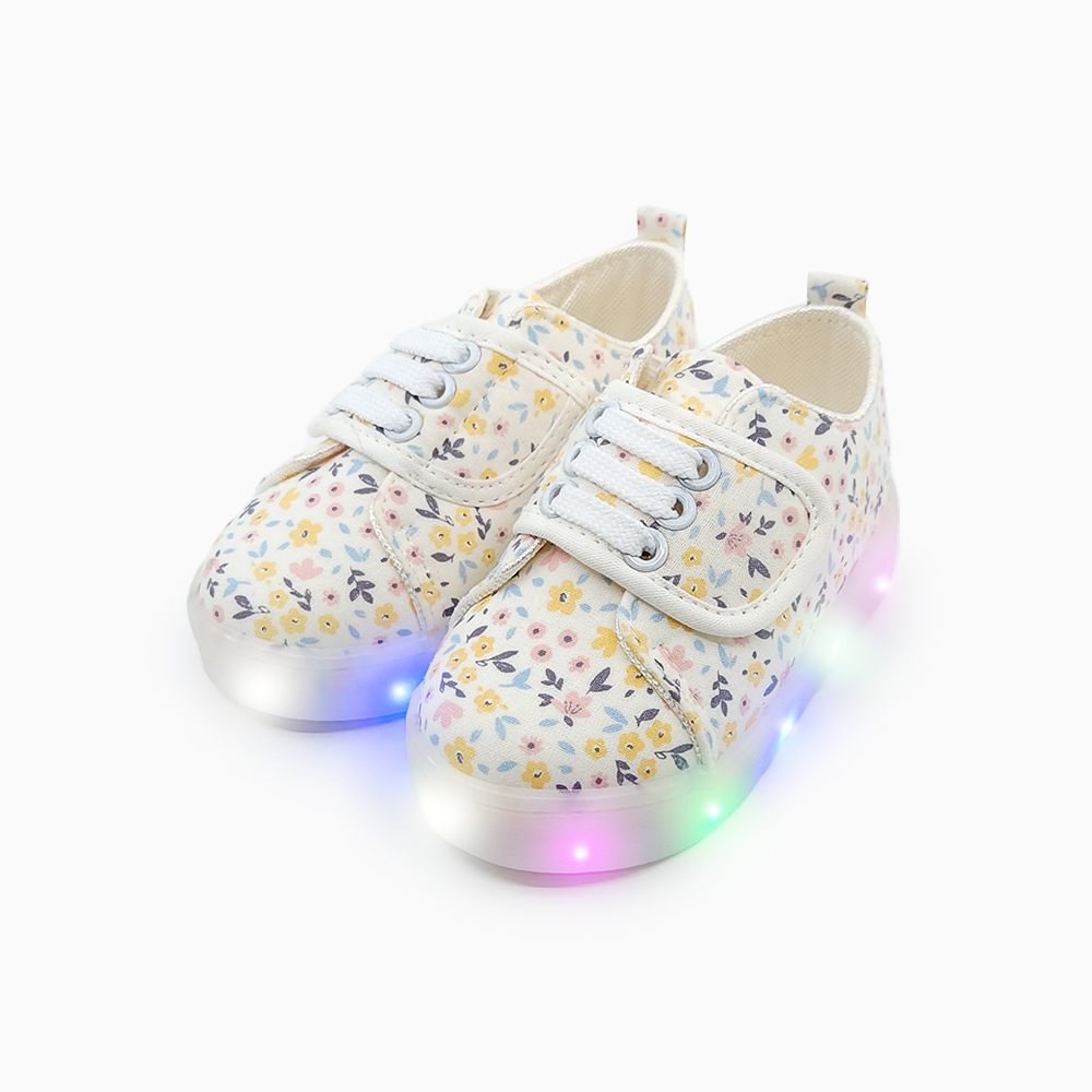 베이비솔 아기신발 유아 신발 키즈 운동화 여아 LED 스프링가든 - 상세 이미지 5