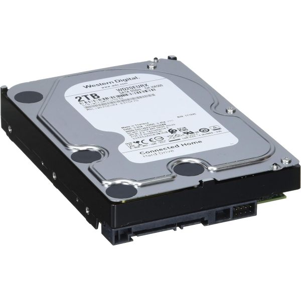 하드디스크 컴퓨터 내장하드 WD 2TB AVGP SATA III Intellipower 64MB 캐시 대용량OEM AV 하드 드라이브 WD20EURX : 푸르니14마켓