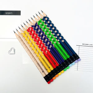 투코비 코마 삼각 점보 교정 연필 TC-P12 12개입 2B 실사용 후기 | 효과 있을까? - 상품 이미지 3