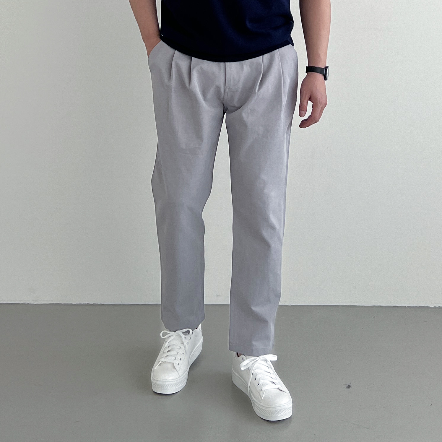 남자치노팬츠 남자항아리바지 배정남바지 - 상세 이미지 4