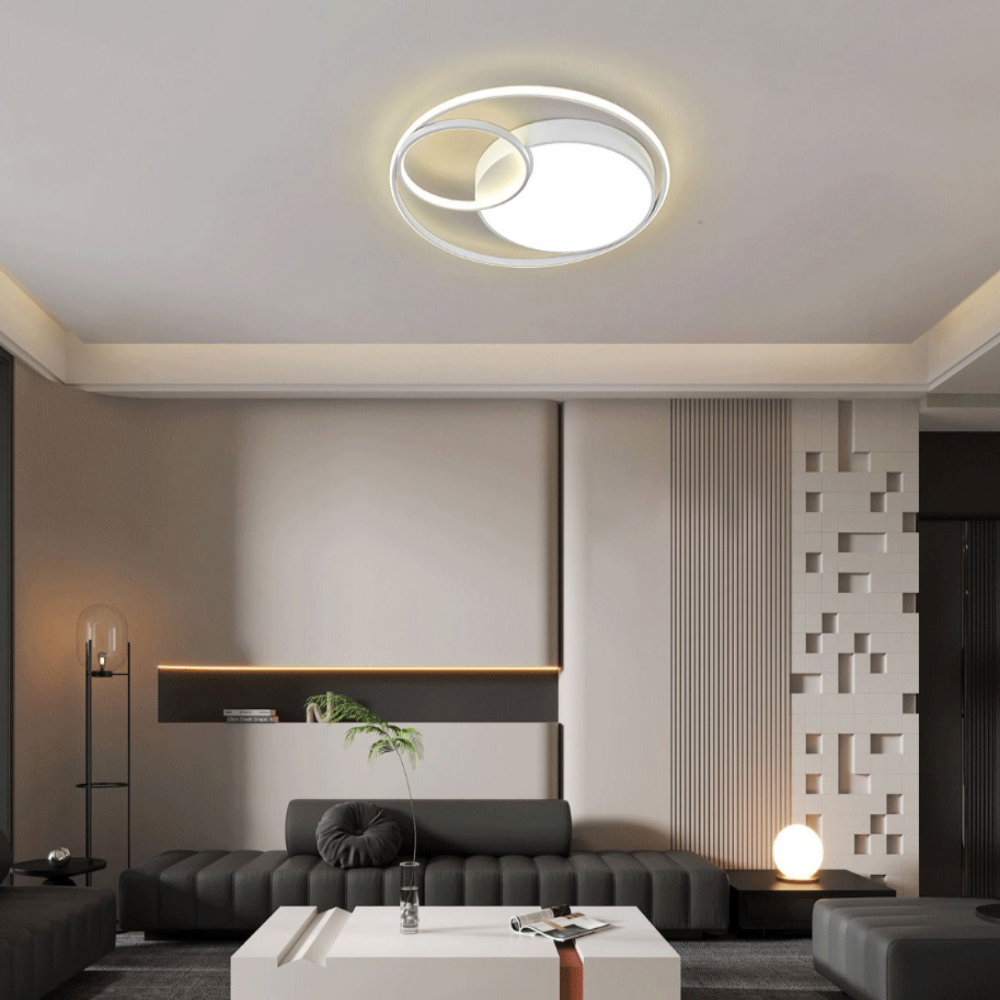 KS LED 100W 삼성칩 원형 거실등 거실조명 안방등 화이트 - 상세 이미지 4
