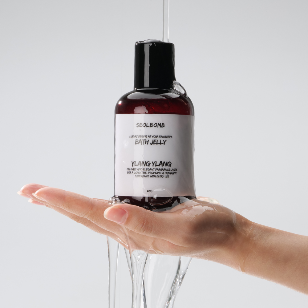 설밤 젤 입욕제 배쓰 목욕 젤리 배쓰 입욕젤 슬라임 파우더 욕조 커플 일랑일랑 160g