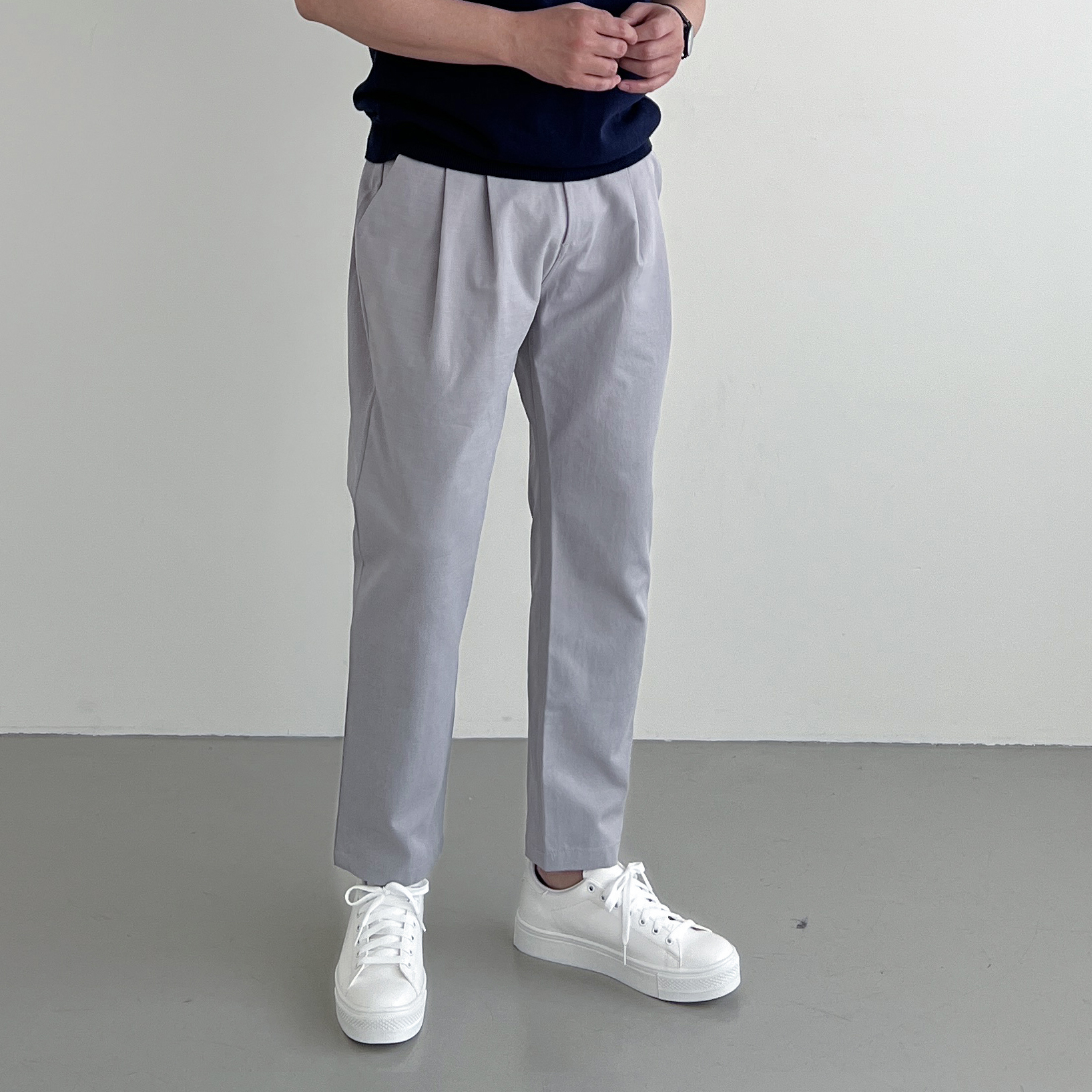 남자치노팬츠 남자항아리바지 배정남바지 - 상세 이미지 5