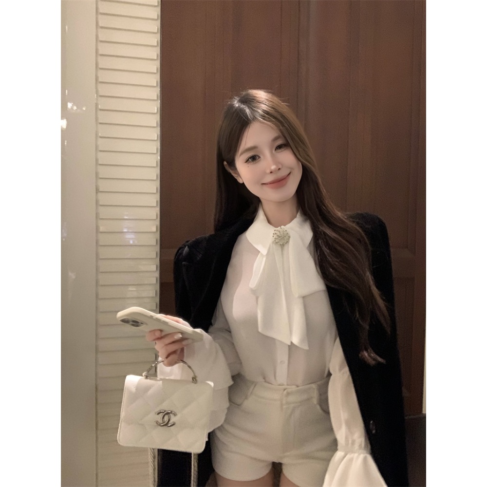효심이네 각자도생 39화 장숙향 이휘향 블라우스 리본 페미닌 이미지 4