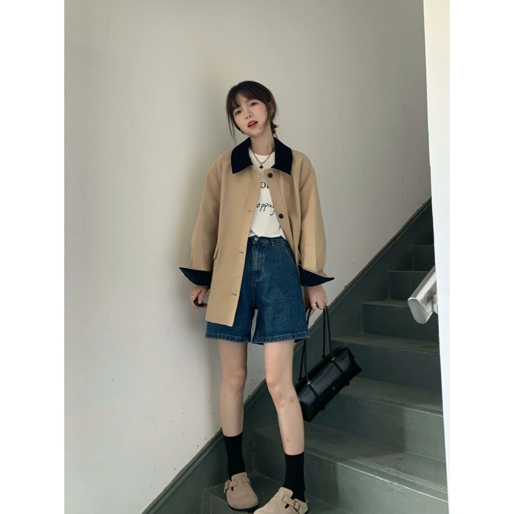 남보라 정미림 오버핏 카라 자켓 드라마 효심이네 34화 착장 이미지 4