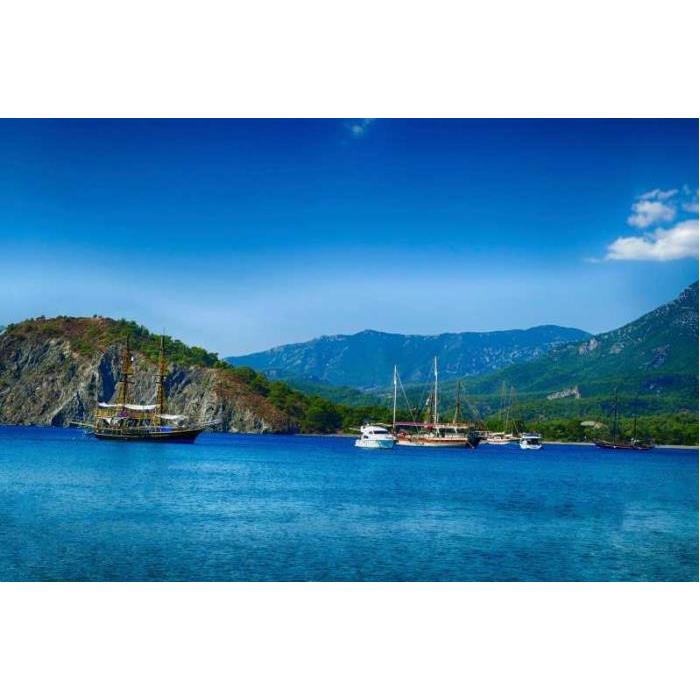 튀르키예 안탈리아 점심과 함께 안탈리아에서 하루 종일 PHASELIS 보트 여행 이미지 2