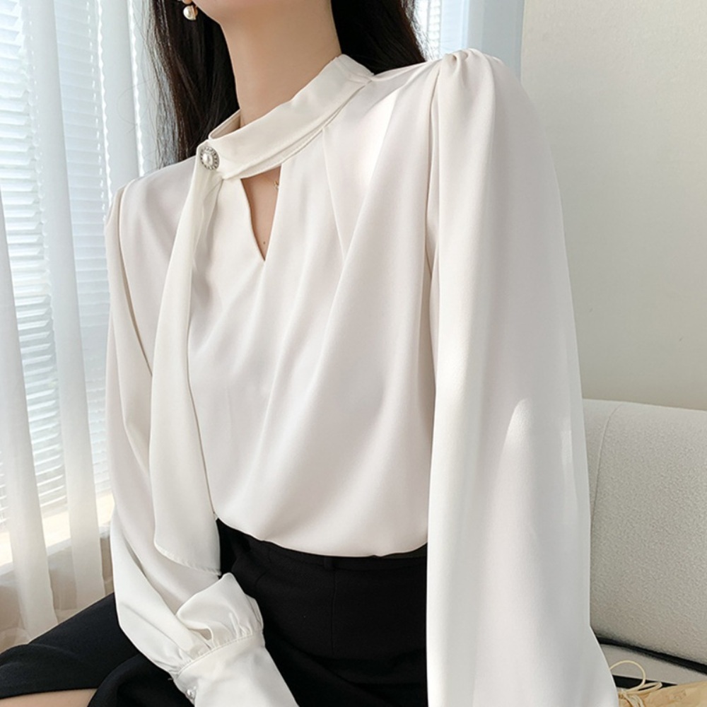 세 번째 결혼 67화 강세란 오세영 페미닌 진주 블라우스 하객룩 패션 이미지 3