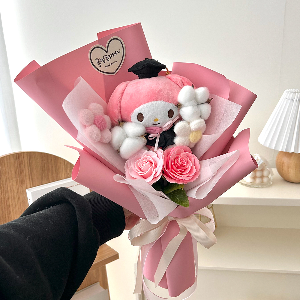 산리오 졸업식 조화 꽃다발 입학 피카츄 뮤 유치원 어린이집 학예회 콩쿨 김포 - 상세 이미지 5