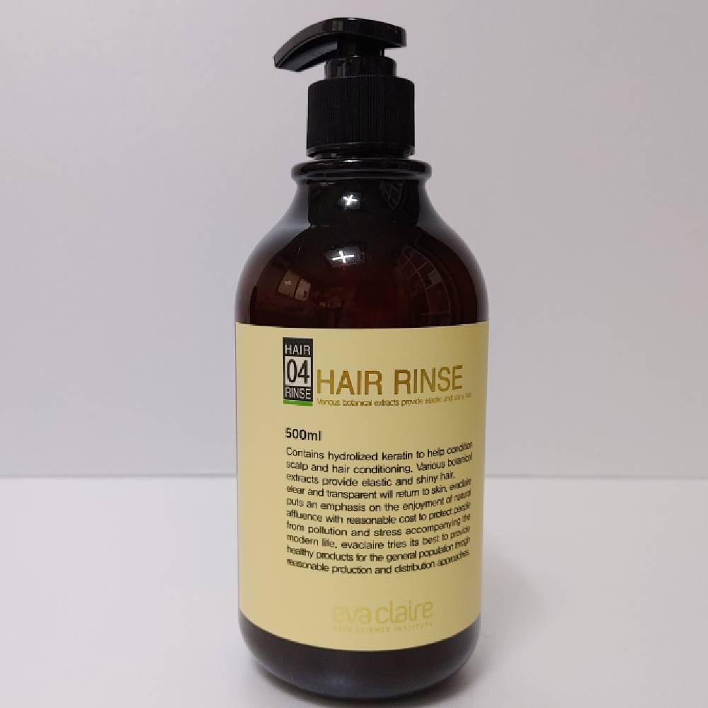 에바끌레르 식물성오일 내추럴 바이오 미네랄 헤어린스 500ml
