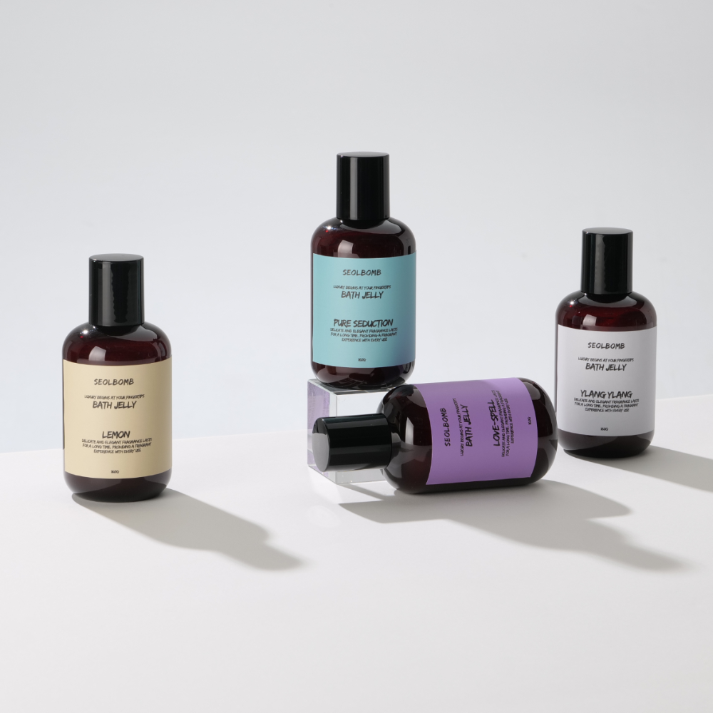 설밤 젤 입욕제 배쓰 목욕 젤리 배쓰 입욕젤 슬라임 파우더 욕조 커플 일랑일랑 160g - 상세 이미지 2