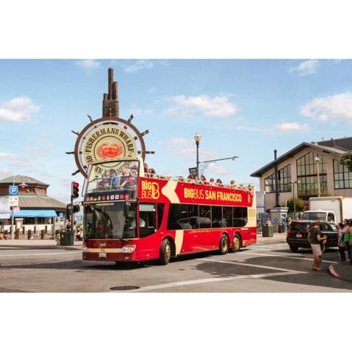 미국 샌프란시스코 빅버스 자유로운 승하차(호프온 호프오프)가 가능한 관광 투어(한국어 오디오 가이드) 이미지 3