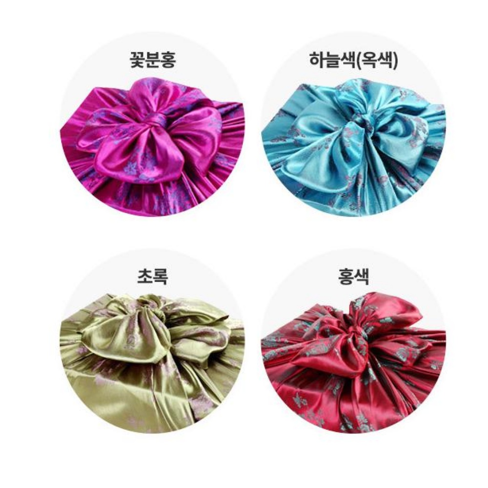 크리스탈 포장용 돌잔치 양단 설날 겹 양면 설포장 보자기 이미지 7