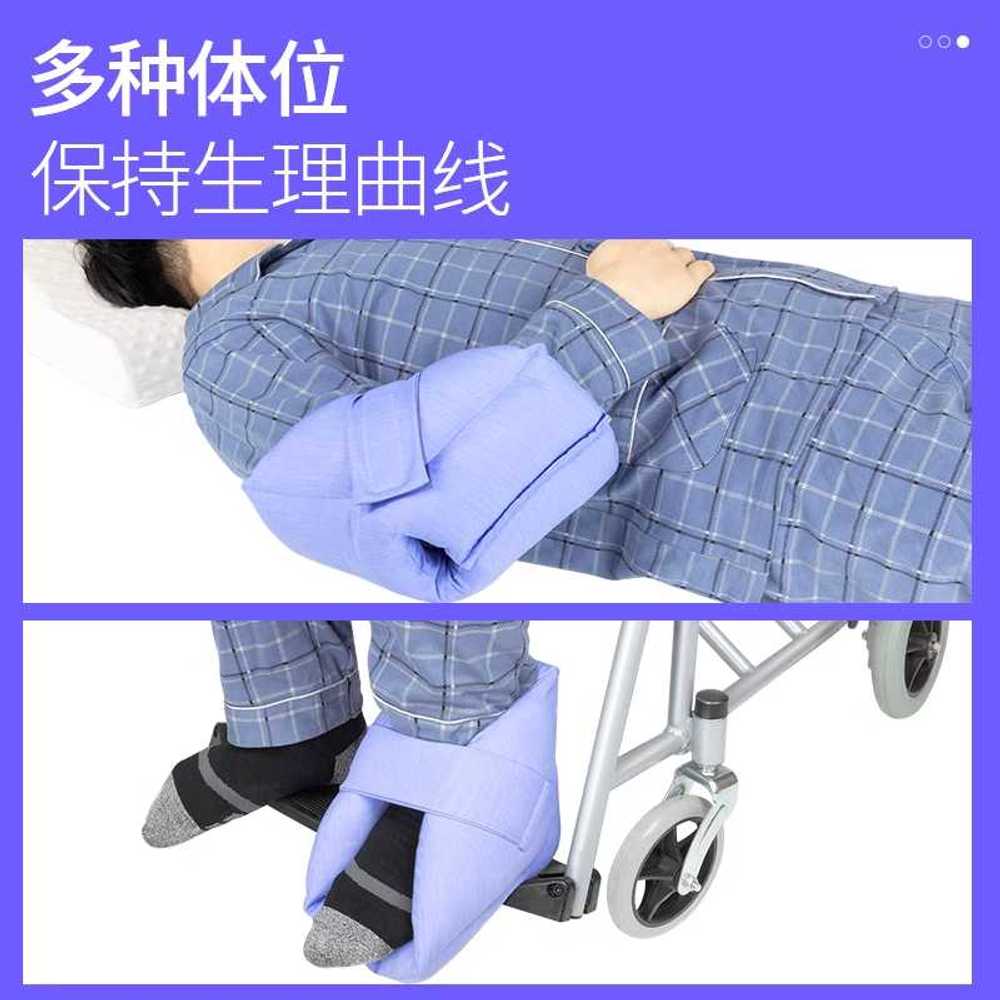발목 쿠션 욕창방지 쿠션 패드 간병 노인 환자 보조기 용품 자세 요양원 다리베개 받침대 깁스 - 상세 이미지 3