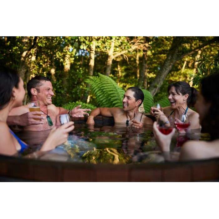 뉴질랜드 로터루아 시크릿 스팟 온수 욕조