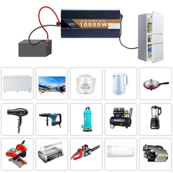 승용차용 DC 12V to AC 220V 10000W 차량용 인버터 디스플레이 차박 캠핑 자동차 화물차 대형차 버스 WX13000 - 상세 이미지 3