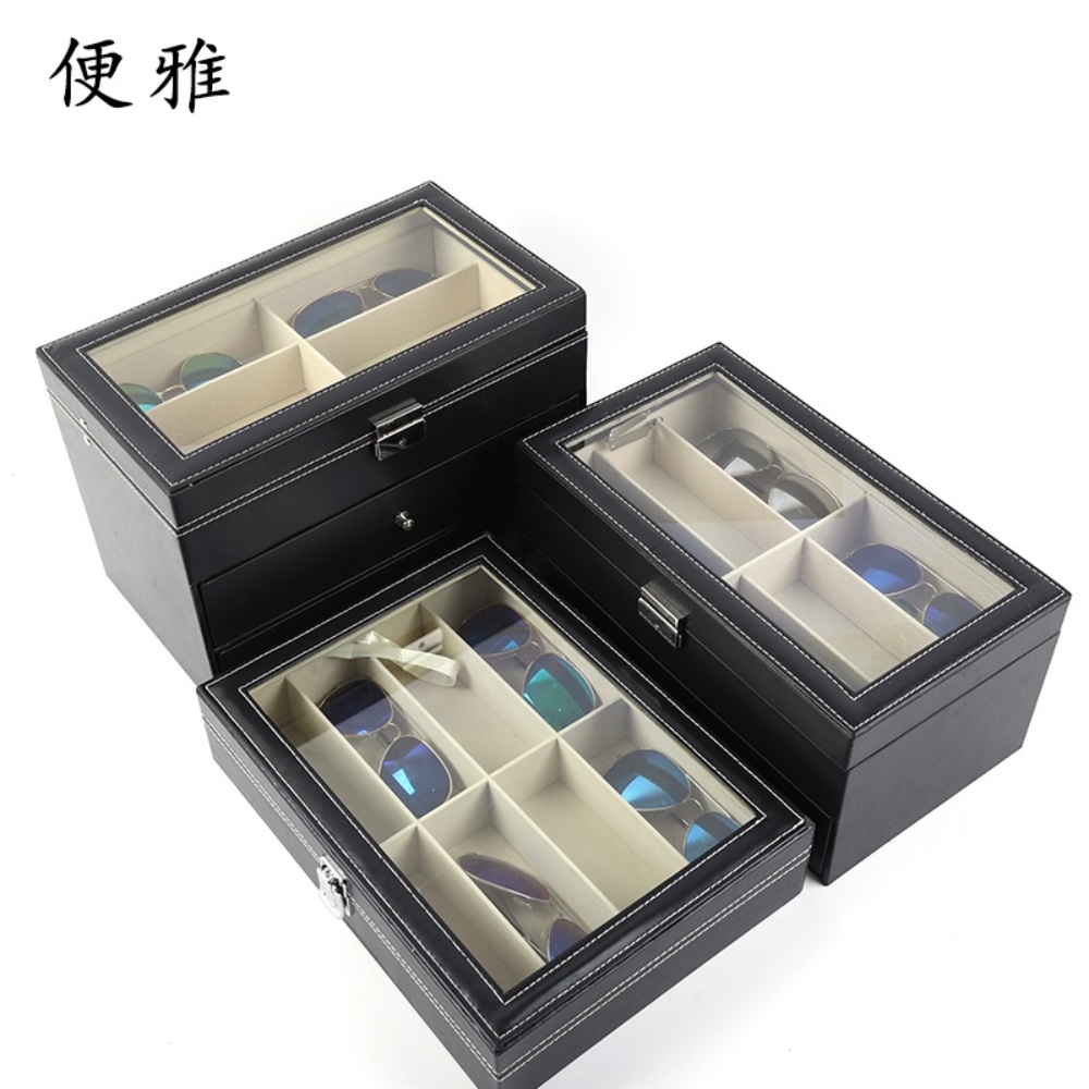 안경 진열장 안경통 안경진열대 안경보관함 보관함 정리함 선글라스집 안경함 보관 - 상세 이미지 2