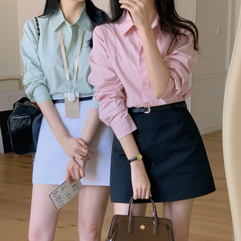로하스 하프밴딩 코튼 치마바지 ps4755 이미지 3