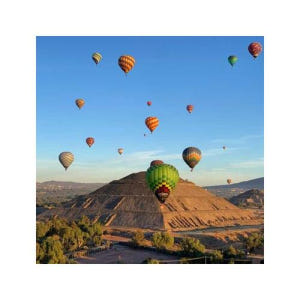 멕시코 멕시코시티에서 출발 테오티우아칸 열기구 비행 및 아침 식사 솔직 후기 | 실사용자 리뷰 분석 - 상품 이미지 1