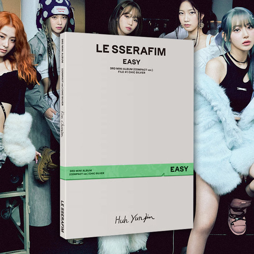 르세라핌 앨범+특전 EASY 이지 LE SSERAFIM 미니3집 컴팩트 허윤진 노래 굿즈 상품 이미지