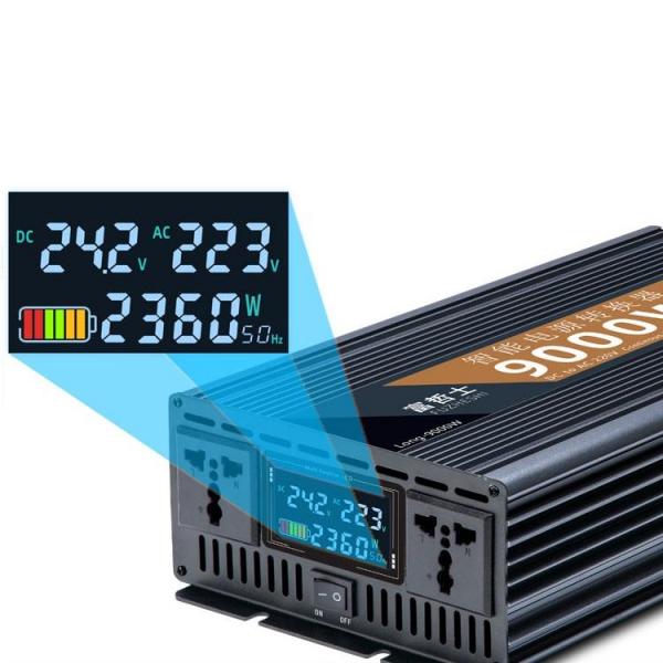 승용차용 DC 12V to AC 220V 10000W 차량용 인버터 디스플레이 차박 캠핑 자동차 화물차 대형차 버스 WX13000 - 상세 이미지 2