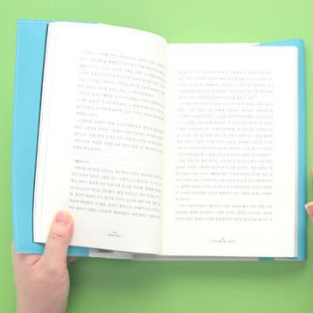 공예가 천연가죽 다이어리 북커버 책커버 와이드 바인더 책싸개 - 상세 이미지 3