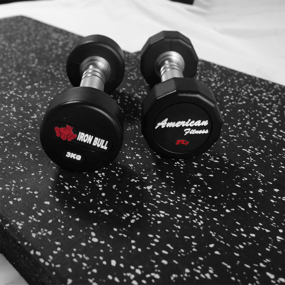 헬스장매트 헬스 매트 운동 홈트 층간소음15T - 상품 이미지