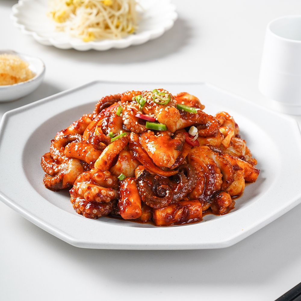 쭈꾸미볶음 캠핑음식 매콤양념 밀키트 팔팔쭈꾸미