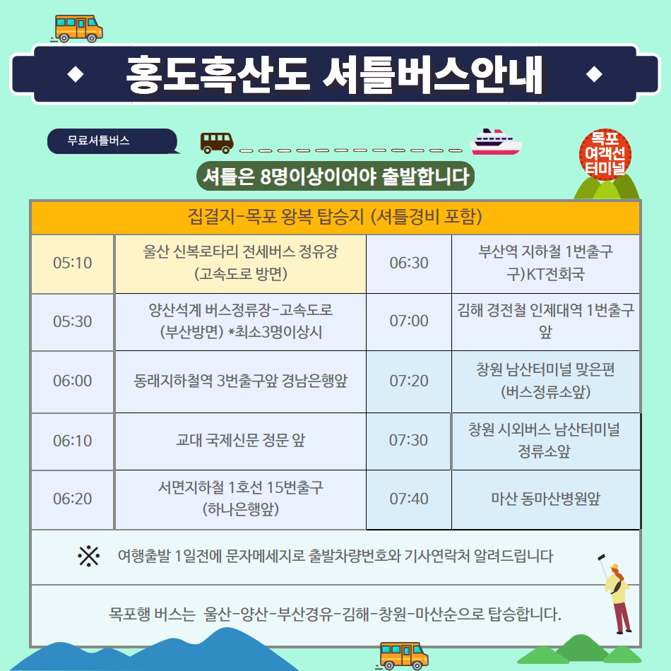 [버스] 여름특선 흑산도 1박2일-알뜰 여행 이미지 8