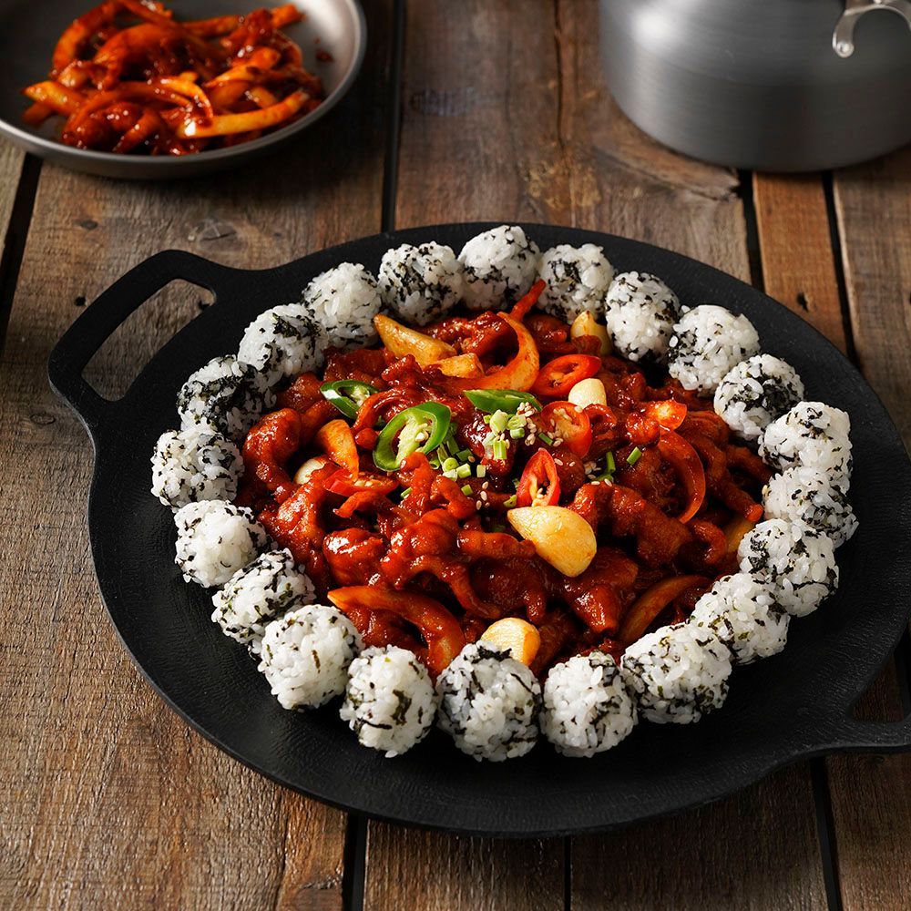 홍익상회 국내산 직화 무뼈 닭발 캠핑 뼈없는 매콤 220g, 1개 - 상세 이미지 4