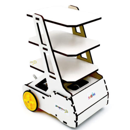 고빅고홈협력사 10세남아 적외선센서 코딩 서빙로봇 만들기 초등과학 중등교구 세특 발명반 실험실