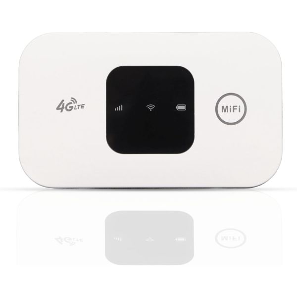 무선 네트워크 라우터 휴대용 4G WiFi SIM 카드 포켓 모바일 핫스팟 인터넷 연결 홈 오피스 여행용 : 푸르니14마켓