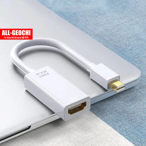 MINI DP to HDMI 젠더 컨버터 케이블 FHD 60Hz UHD ... 개봉기 | 실사용 후기 - 상품 이미지 2