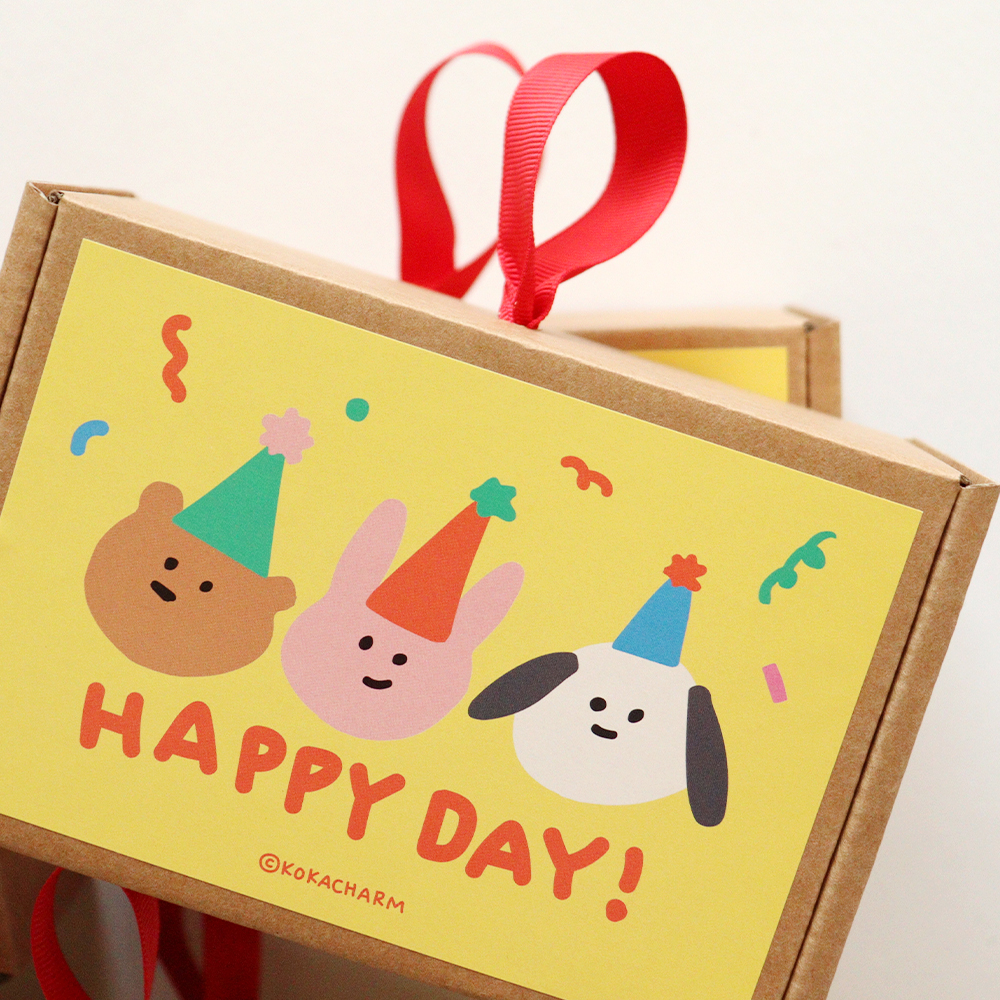 어린이집답례품 미끄럼방지 양말 생일선물 손잡이 양말 구디백 - 상세 이미지 3