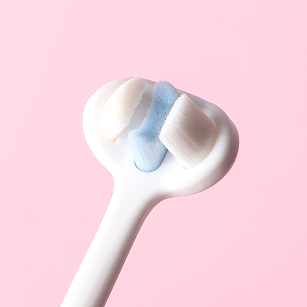 리치독스 강아지칫솔 미세모 고양이 반려동물 애견 입체 칫솔