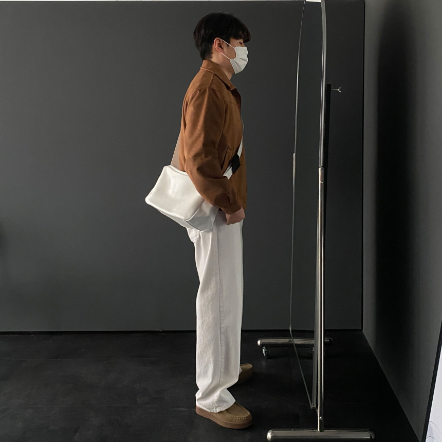 [당일출고]스웨이드 블루종 카라 크롭 자켓 2color 상세 이미지 37