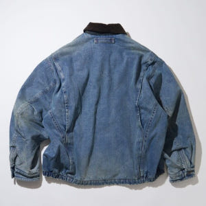 노티카 Nautica 데님 블루종 Denim blouson 청자켓 블루 착용 후기 | 사이즈/핏 총정리 - 상품 이미지 3