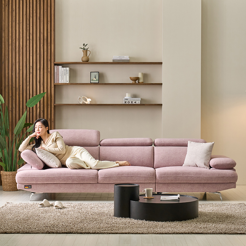 서광퍼니처 뉴네오 조야 아쿠아텍스 패브릭 4인용 소파 sk