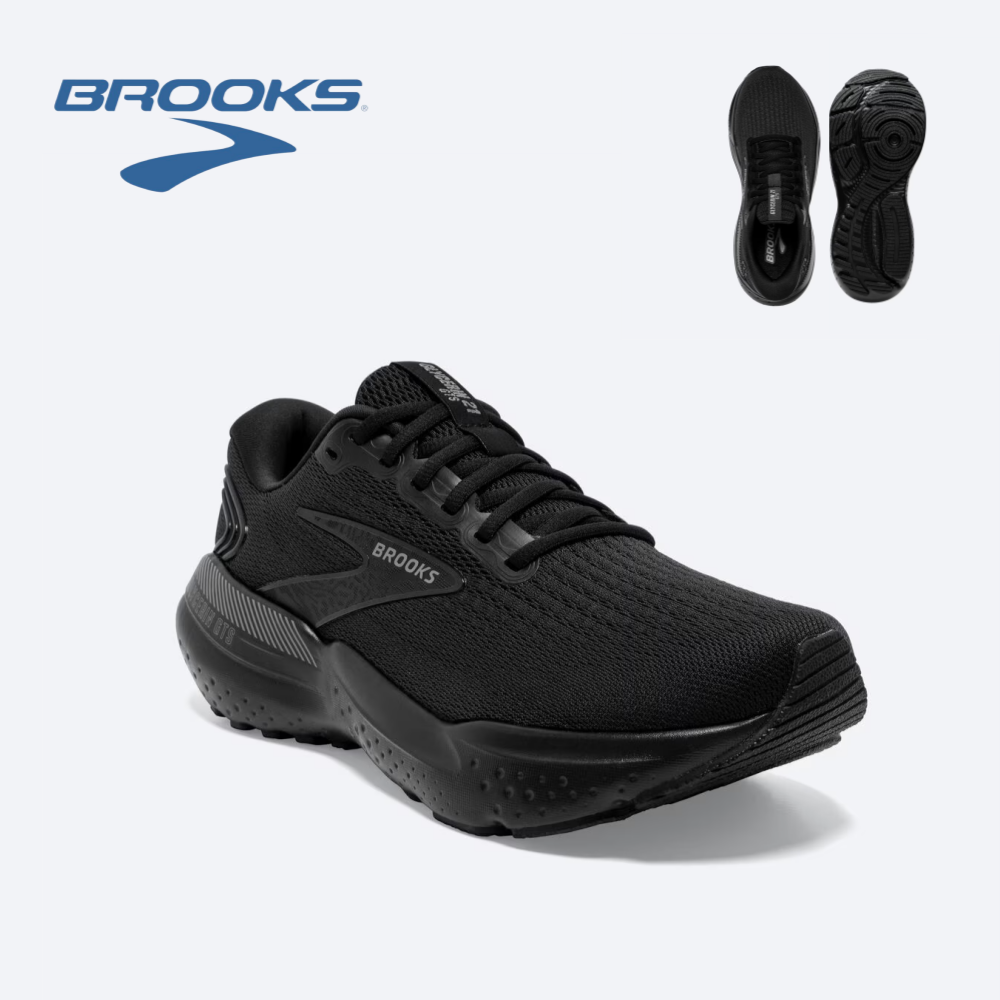 브룩스 Glycerin GTS 21 여성 운동화 런닝화 Black/Black - 상품 이미지