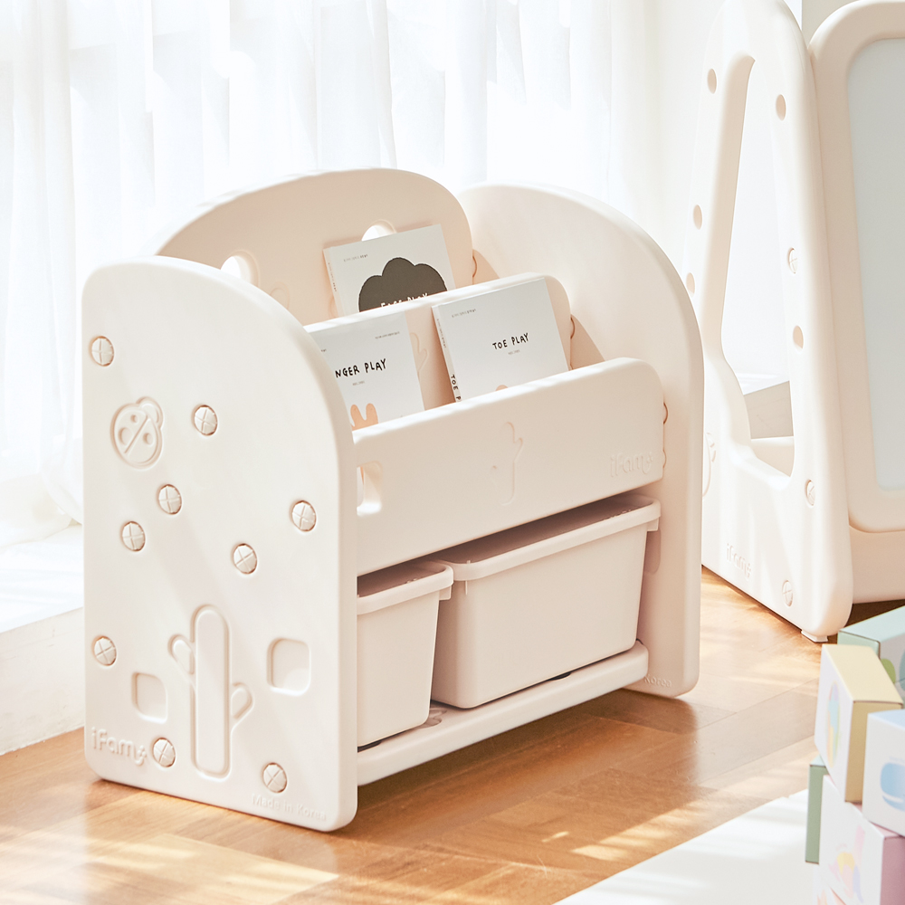 아이팜 이지두잉 아기 전면책장 교구장 유아책꽂이