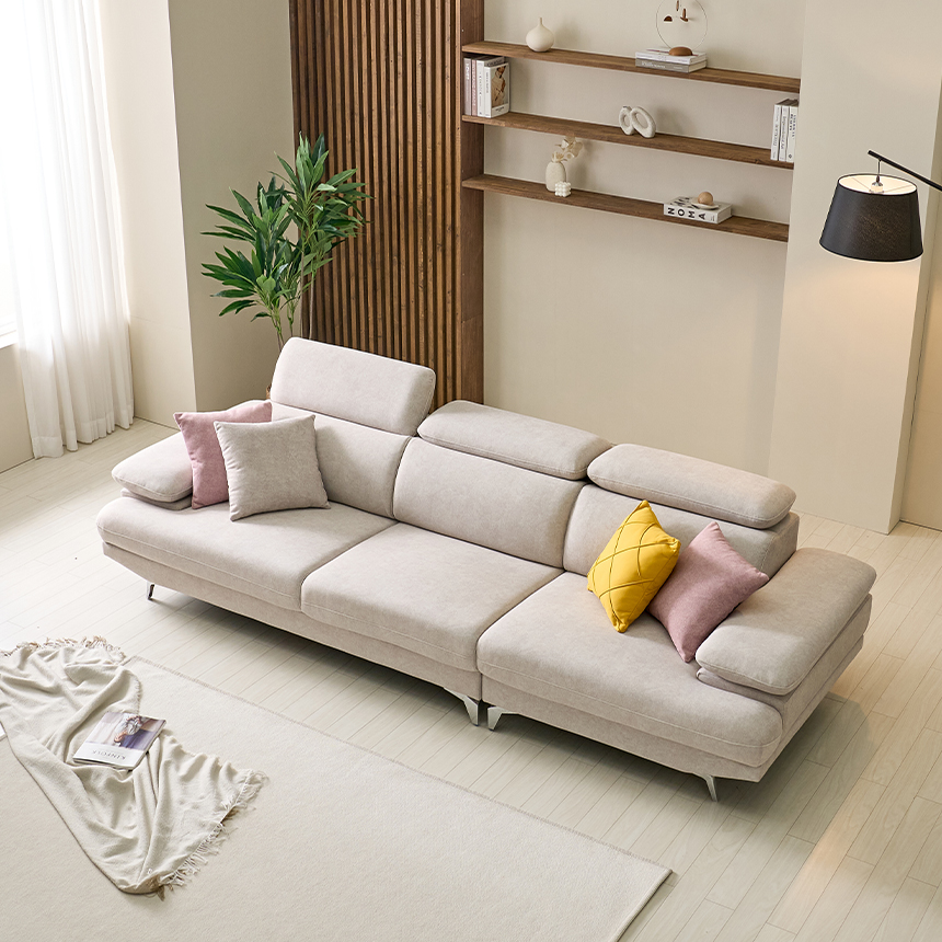 서광퍼니처 뉴네오 조야 아쿠아텍스 패브릭 4인용 소파 sk