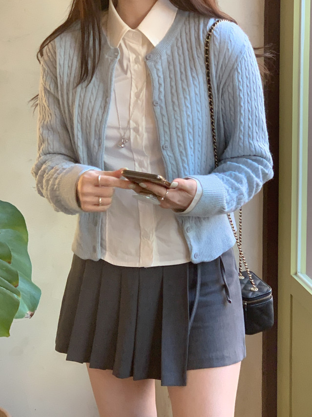 💕URBANE MADE💕 리본 플리츠 미니 스커트 치마바지 발레코어룩 (당일출고 2c) 상세 이미지 83