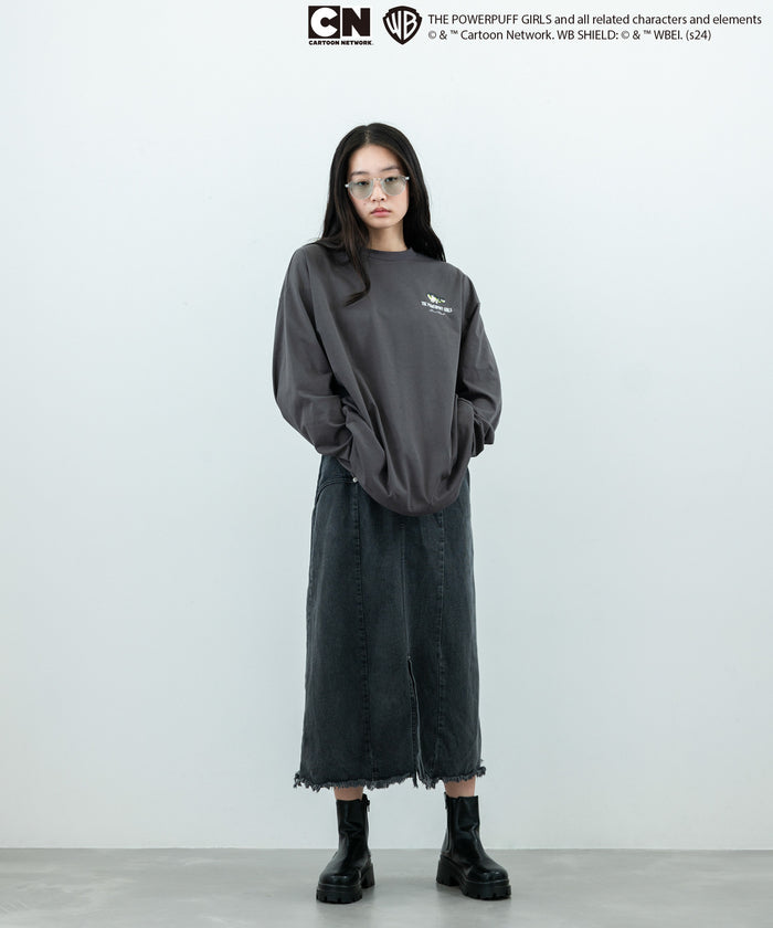 JUNRed 파워퍼프걸 롱 슬리브 티셔츠 이미지 2