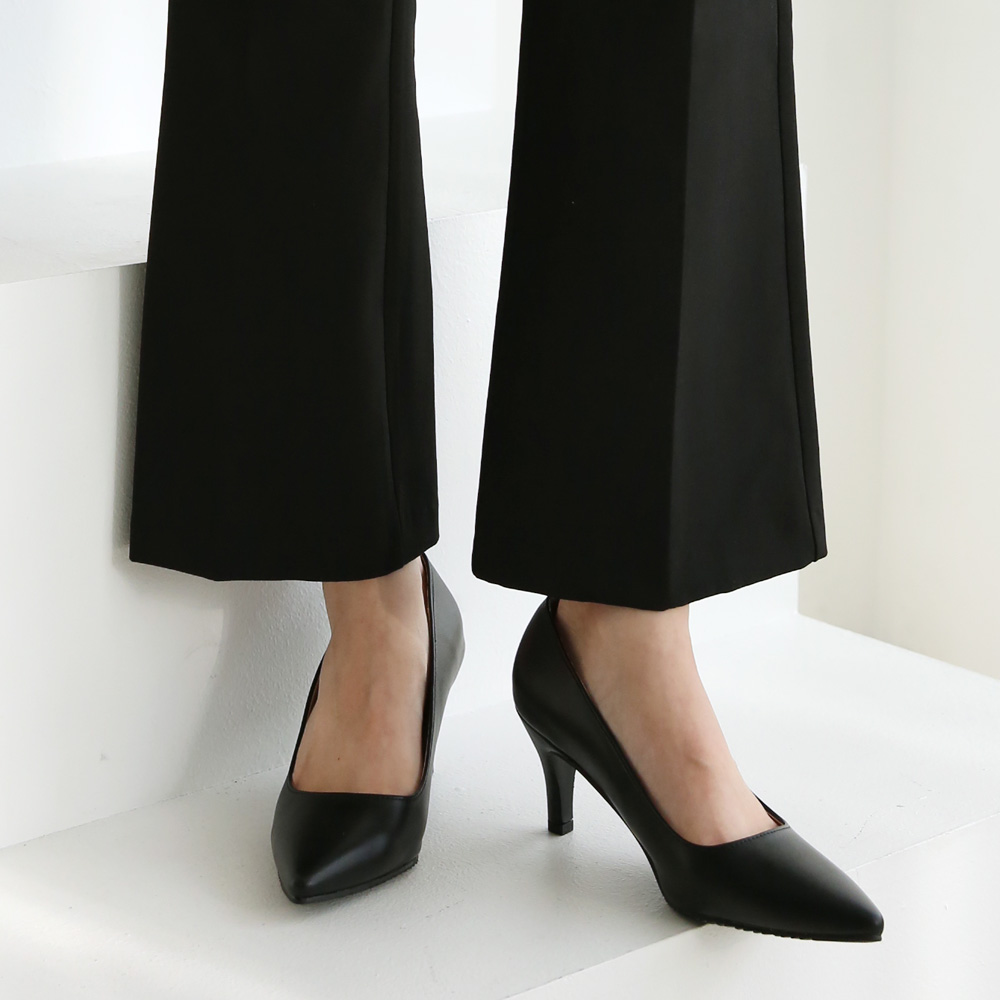 스틸레토힐 발편한 승무원 면접구두 여성 빅사이즈 여자구두